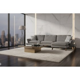 Resim Vivense COSY KÖŞE KOLTUK, AHŞAP AYAK, SAĞ KÖŞE , KÜL GRİ 