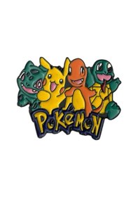 Resim Pokemon Pikaçu Çizgi Film Figürlü Hediyelik Rozet Çok Renkli 