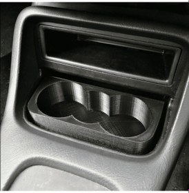 Resim Honda Civic 96-00 Ies/ek Uyumlu 3'lü Bardaklık Siyah Yollanılıca 