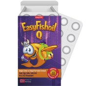 Resim EASYFISHOIL Q (Kolin + B6, B12 vitaminleri + Folik Asit + Balık Yağı) 30 Jel Kapsül 