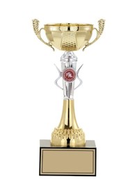 Resim Odak Kupa - Small Kupalar - S-048 B - 29 Cm Altın - Beyaz 