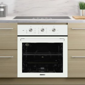 Resim Kumtel Beyaz Cam Ankastre Fırın B66-S2 MT 
