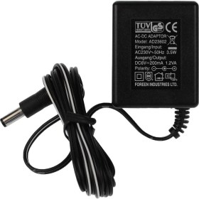 Resim Supervac Bebek Telsizi Adaptörü, Ac/dc Adaptör 6V 3,5W 