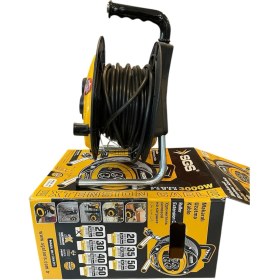 Resim Makaralı Uzatma Kablosu 3x2,5 30MT Sgs 2134 