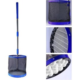 Resim Ximistore9 Masa Tenisi Topu Toplama Kabı - Mavi, Yetişkin Ve Çocuklar İçin Pratik 