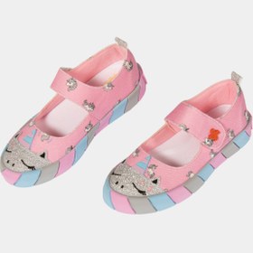 Resim Casabony Unicorn Kanvas 3D Kız Babet Sneakers 