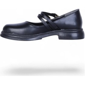 Resim Scarletta S12 Cilt Siyah Kadın Loafer Ayakkabı Siyah 