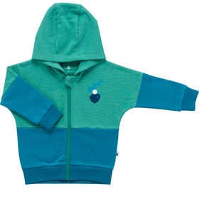 Resim Little Yucca Kapüşonlu Sweatshirt Color-Block Mavi - 18-24 Ay 