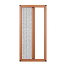 Resim Usta Yapı Home Plise Sineklik Sürgülü KAPI Sinekliği Akordiyon Sineklik | 0-110 x 0-220 Aralığı Ölçüye Özel Üretim | 