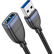 Resim Ason Plus USB 3.0 2A Male To Female 15 cm Dişi-Erkek Dönüştürücü Kablo 