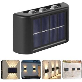 Resim Zibox Powermaster Solar Aplik Duvar Lambası 4'lü Set 