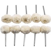 Resim Sones 10 Adet/takım Yün Parlatma Başlığı Yün Parlatma Tekerleği Elektrikli Taşlama Makinesi Aksesuarları 