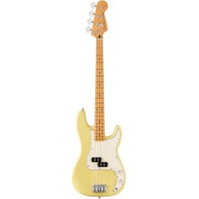 Resim FENDER Player Iı Precision Bass Akçaağaç Klavye Hialeah Yellow Bas Gitar 