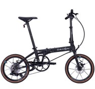 Resim DAHON K9 16 JANT KATLANIR BİSİKLET MD 9V SİYAH 