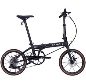 Resim DAHON K9 16 JANT KATLANIR BİSİKLET MD 9V SİYAH 