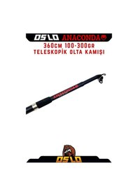 Resim Anaconda 360cm 100-300gr Teleskopik Olta Kamışı 