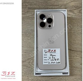 Resim Apple iPhone 16 Pro İkinci El TR | 1 TB | Çöl Titanyum 