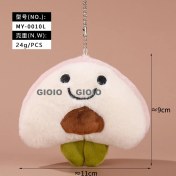 Resim Silver1 Yeni Yumurta Bebek Parti Peluş Oyuncaklar Çanta Çekicilik Bebek Bebek Pratik Bebek Anahtarlık (Yurt Dışından) 