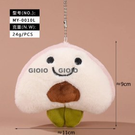 Resim Silver1 Yeni Yumurta Bebek Parti Peluş Oyuncaklar Çanta Çekicilik Bebek Bebek Pratik Bebek Anahtarlık (Yurt Dışından) 