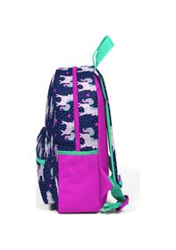 Resim Coral High Kids Lacivert Unicorn İki Bölmeli Yuva Sırt Çantası 