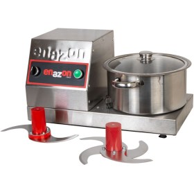 Resim Enazon Soğan Biber Domates Tarhana Doğrama Makinesi + 4 Bıçaklı 3 Kg 5 Litre 