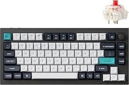 Resim Keychron Q1 Max RGB TKL Mekanik Red Switch 2.4 GHz Kablosuz İngilizce Beyaz, Lacivert Klavye 