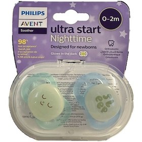 Resim Philips Avent Ultra Start Nighttime 0-2 Ay Erkek Emzik 