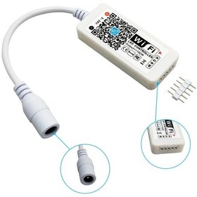 Resim 5v-24v Wifi Detekli Rgbw Şerit Led Kontrol 5 Pin 