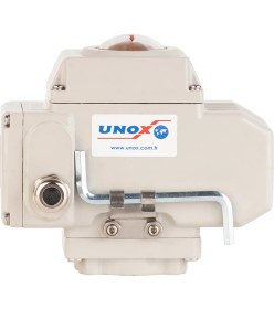 Resim Unox Rotary On-Off 24V Ac Elektrikli Aktüatör 200 Nm 