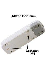 Resim NZB Grup Priz 3'lü Anahtarsız Kablosuz Başlık Piriz Klemensli Üçlü 