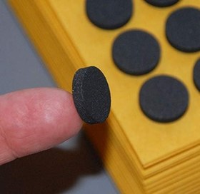 Resim Aso CD ve DVD Tutucu Eva Sünger Arkası Yapışkanlı 1020 adet Siyah 