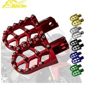 Resim Besthome1 Cnc Alüminyum Çok Renkli Dayanıklı Off-road Pedal Motosiklet Modifiye Aksesuarı Gümüş 