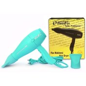 Resim Johnson Megafön Profesyonel Kuaför Saç Kurutma / Fön Makinesi 2400w Turkuaz. 