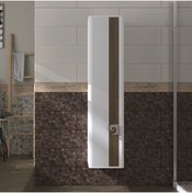 Resim Pierre Cardin Abis Antique White Hornbeam Boy Dolabı Sol Açılır 