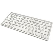 Resim 78 Tuşlu Kablosuz Bluetooth Klavye Rusça Taşınabilir Bilgisayar Dizüstü Bilgisayar 