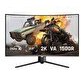 Resim Koorui 31.5" G3221SC 170Hz 1ms VA QHD Curved Gaming Monitör 