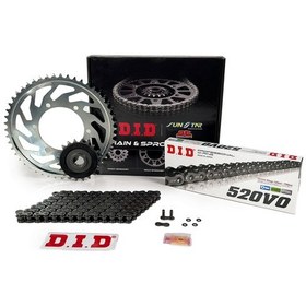 Resim Zincir Dişli Seti Cf Moto Nk 600cc Zincir: Dıd-520 Orıng-118 Ön-arka Dişli : Jt 14t-46t 2022 