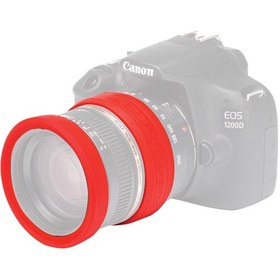 Resim Discovered Easycover Lens Rim (62MM Kırmızı) 