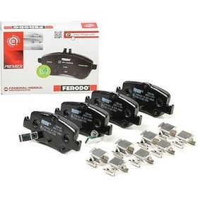 Resim Toyota Corolla Uyumlu Arka Fren Balatası 1.4 Dizel D4D 2007-2012 Ferodo 