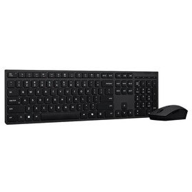 Resim Lenovo 4X31R64348 Profesyonel Şarj Edilebilir Kablosuz Mini Alıcı Klavye ve Mouse Seti Türkçe F 440 Al 
