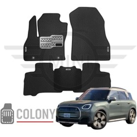 Resim COLONY Mini Countryman 2024 Elektrik Hücreli Premium Eva Paspas Seti Tam Set Paspas Takımı 