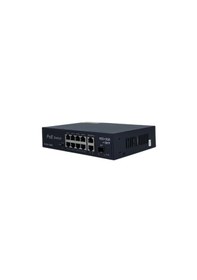 Resim Longline 8 Port Gigabit PoE Switch | 2 Uplink Port + 1 SFP 