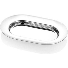 Resim Paslanmaz Oval Espresso Tepsi 12 19cm 