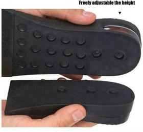 Resim 3M Ünisex 5 Cm Tam Boy Uzatıcı Tabanlık Hava Yastıklı Uzatan Ayakkabı Tabanlığı Gizli Topuk Yükselten 