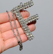Resim TASARIM ARABAM ATİKE ELİF AKIN Gümüş 7 Cm ''f'' Harf Dikiz Süsü 