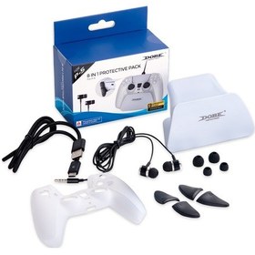 Resim Playstation 5 Ps5 Için Dobe Tp5 0579 8 In 1 Oyun Kiti 