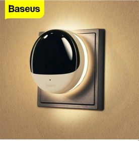 Resim Baseus Plug-In Led Gece Lambası Ses Ile Kontrol Akıllı Gece Led(125389906) Beyaz Çok Renkli 