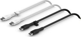 Resim Belkin Boost Charge Flex Silikon Usb-C Şarj Kablosu, Usb-C, Iphone 16, 15, Galaxy S24, S23, Ipad, Ma 