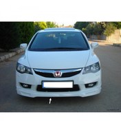 Resim X POWER TUNİNG Honda Civic 2009-2012 Fd6 Makyajlı Plastik Boyasız Mugen Ön Tampon Eki 