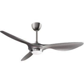 Resim 132 cm Tavan Vantilatörü, Kısılabilir LED Işıklı, Uzaktan Kumandalı, Modern Kanatlı 